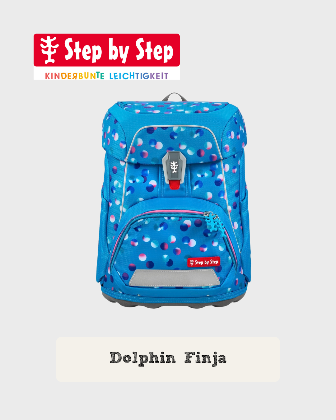 Step by Step FIT Schulranzen-Set "Dolphin Finja", 5-teilig
