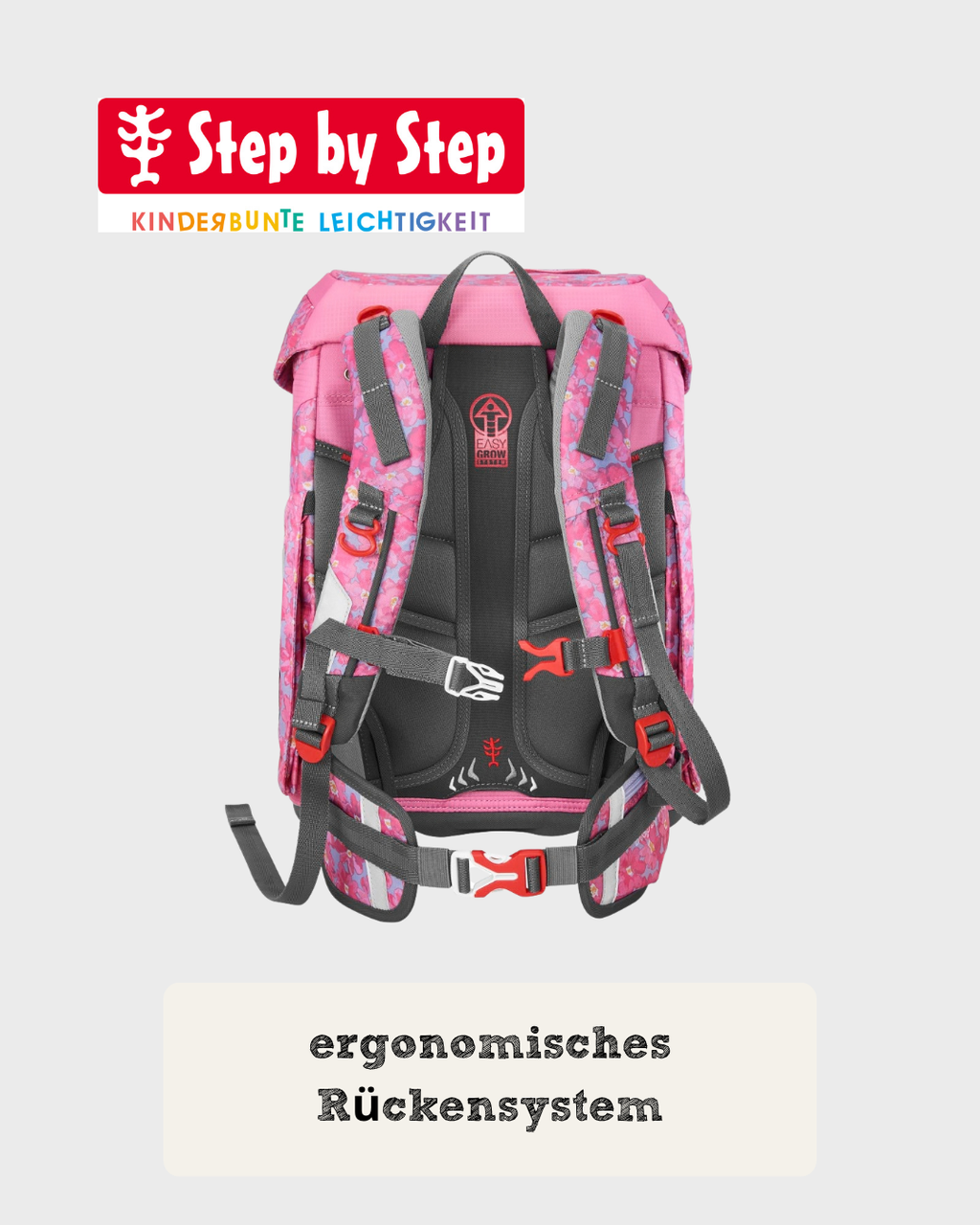 Step by Step FIT Schulranzen-Set “Heart Luma”, 5-teilig