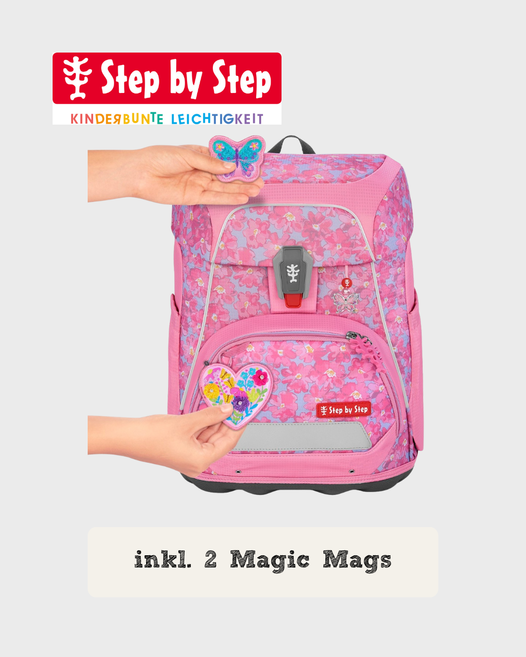 Step by Step FIT Schulranzen-Set “Heart Luma”, 5-teilig