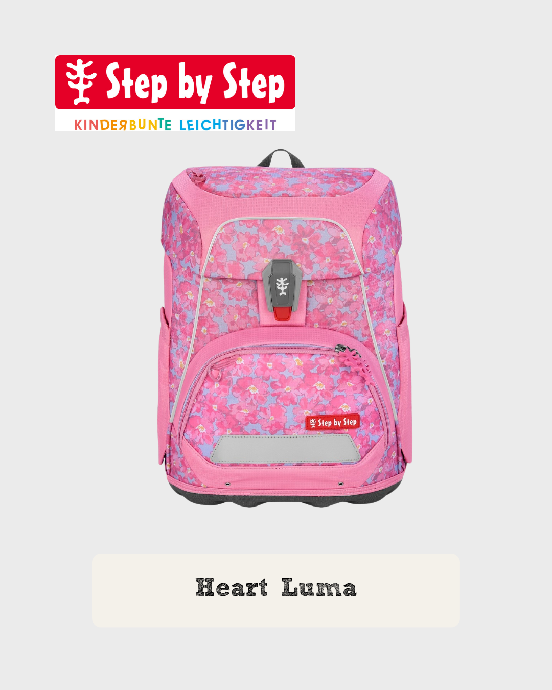 Step by Step FIT Schulranzen-Set “Heart Luma”, 5-teilig