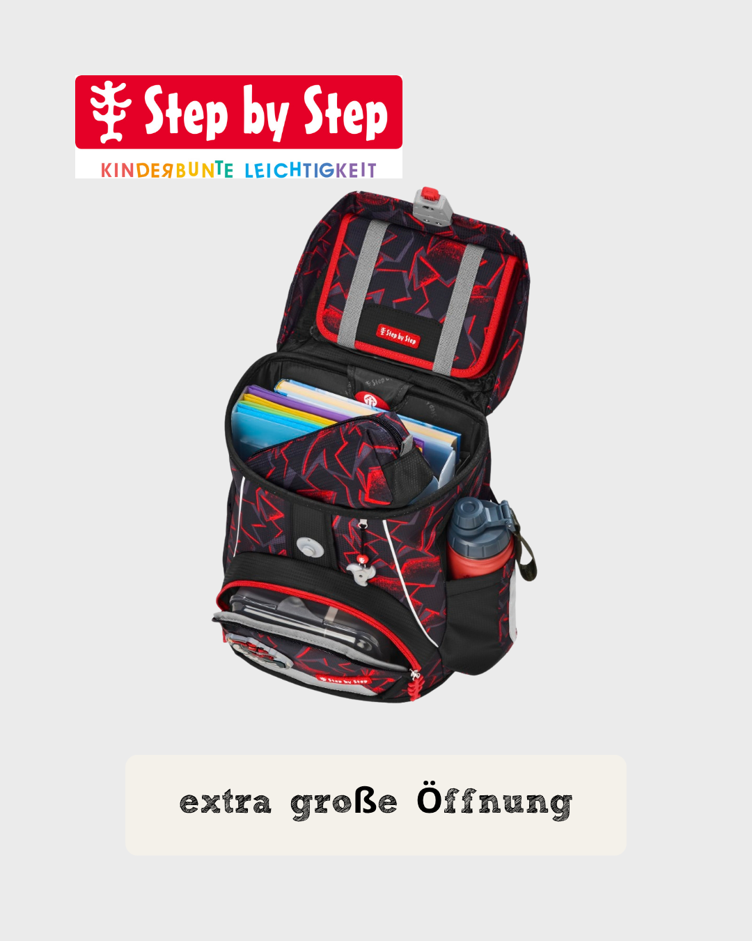 Step by Step FIT Schulranzen-Set "Ninja Yuma", 5-teilig