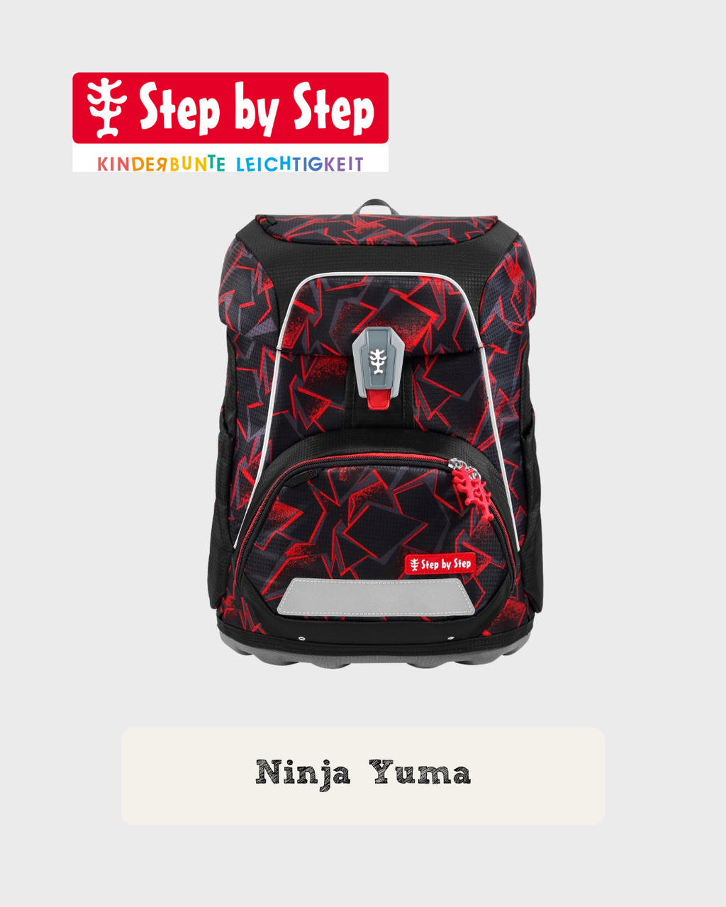 Step by Step FIT Schulranzen-Set "Ninja Yuma", 5-teilig