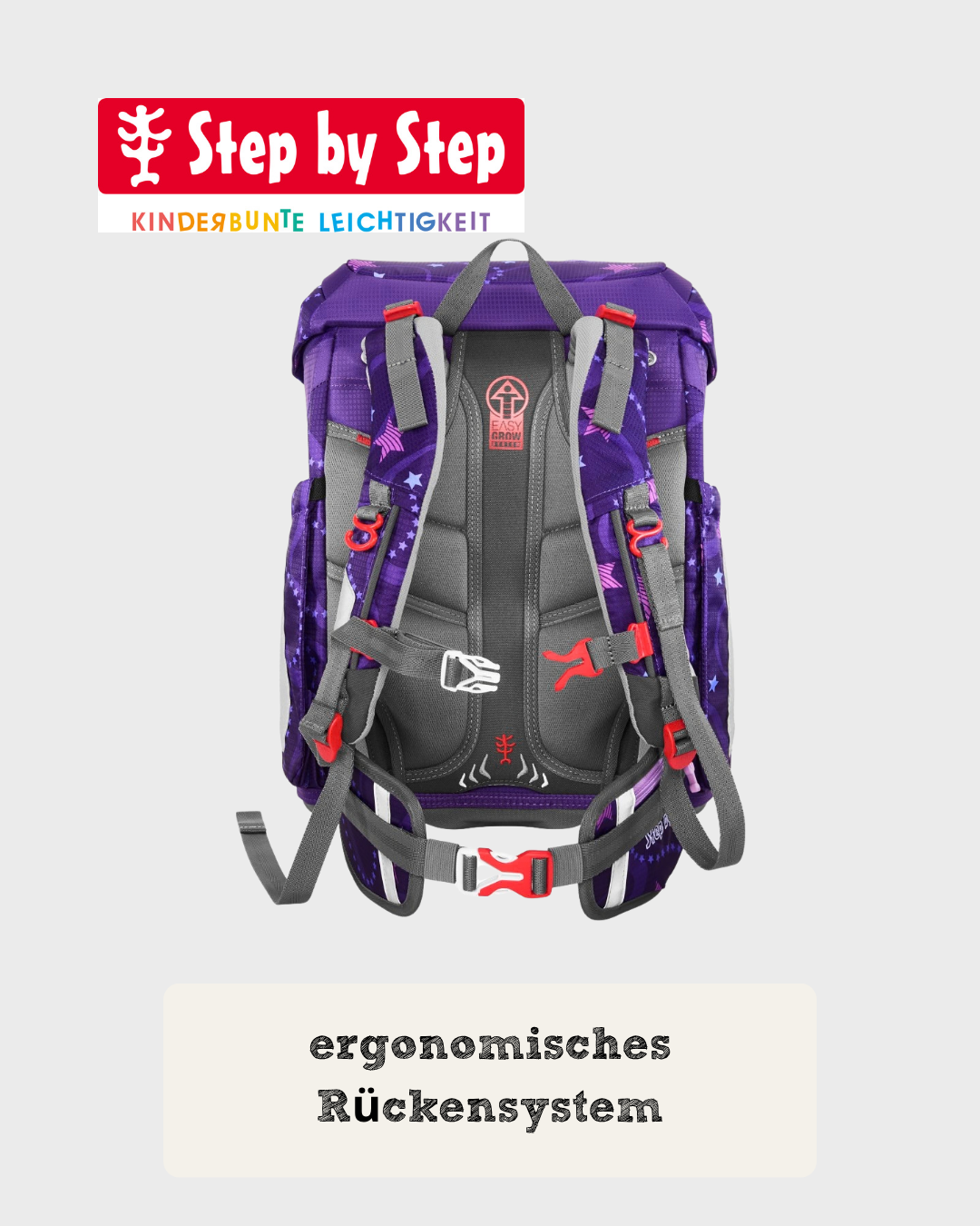Step by Step FIT Schulranzen-Set "Pegasus Emily", 5-teilig