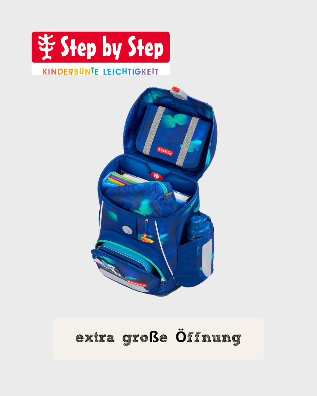 Step by Step FIT Schulranzen-Set “Starship Juno”, 5-teilig