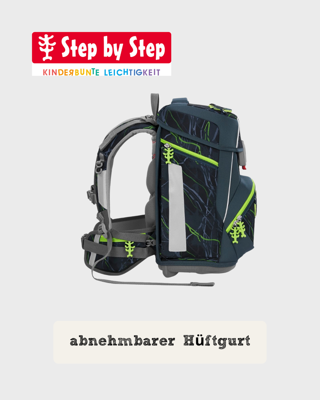 Step by Step SPACE Schulranzen-Set "Danger Cat Chiko", 5-teilig