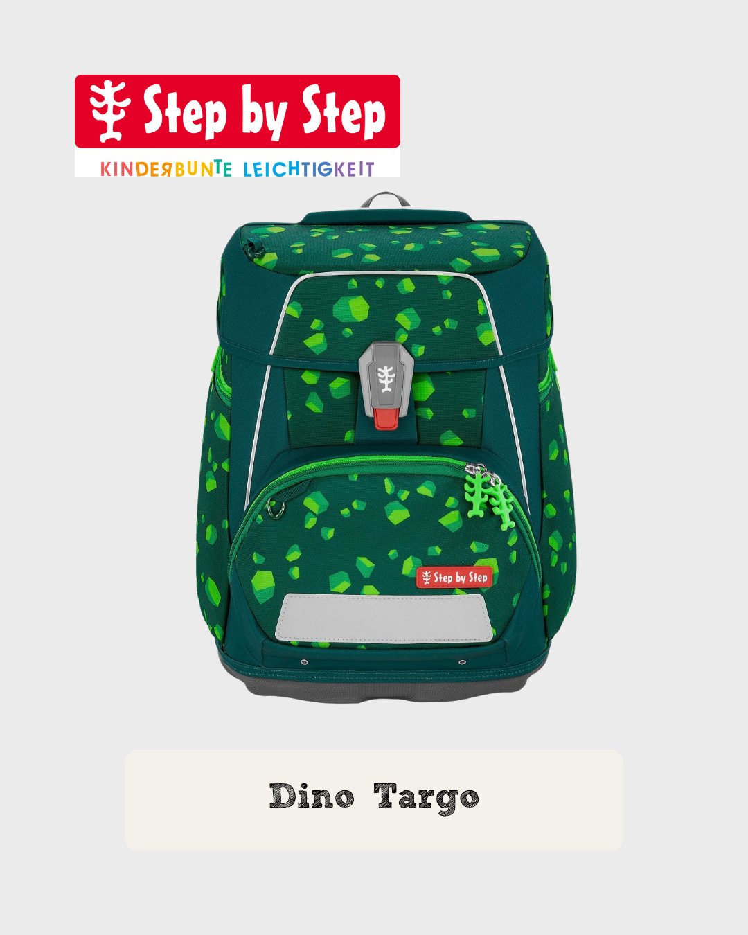 Step by Step SPACE Schulranzen-Set "Dino Targo", 5-teilig