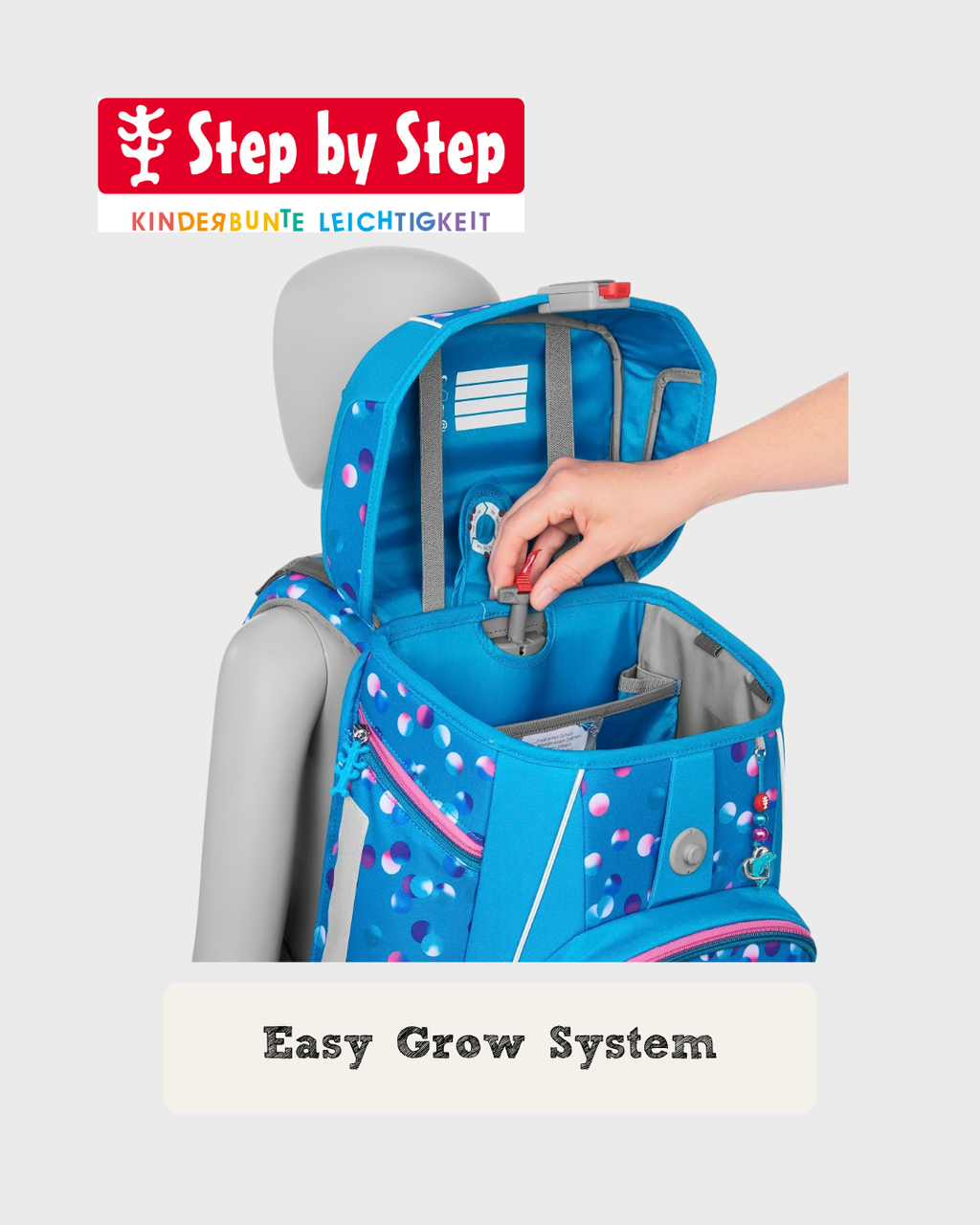 Step by Step SPACE Schulranzen-Set "Dolphin Finja", 5-teilig