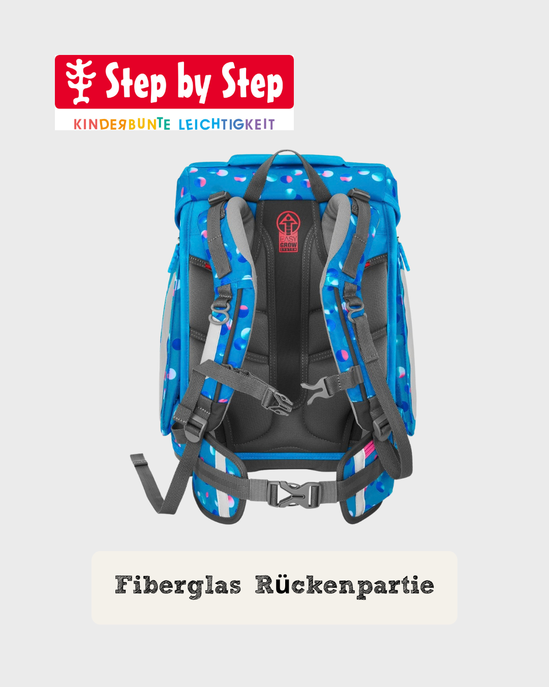 Step by Step SPACE Schulranzen-Set "Dolphin Finja", 5-teilig