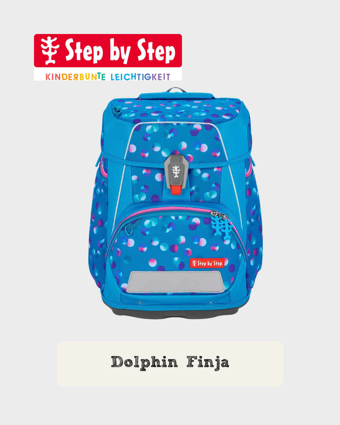 Step by Step SPACE Schulranzen-Set "Dolphin Finja", 5-teilig