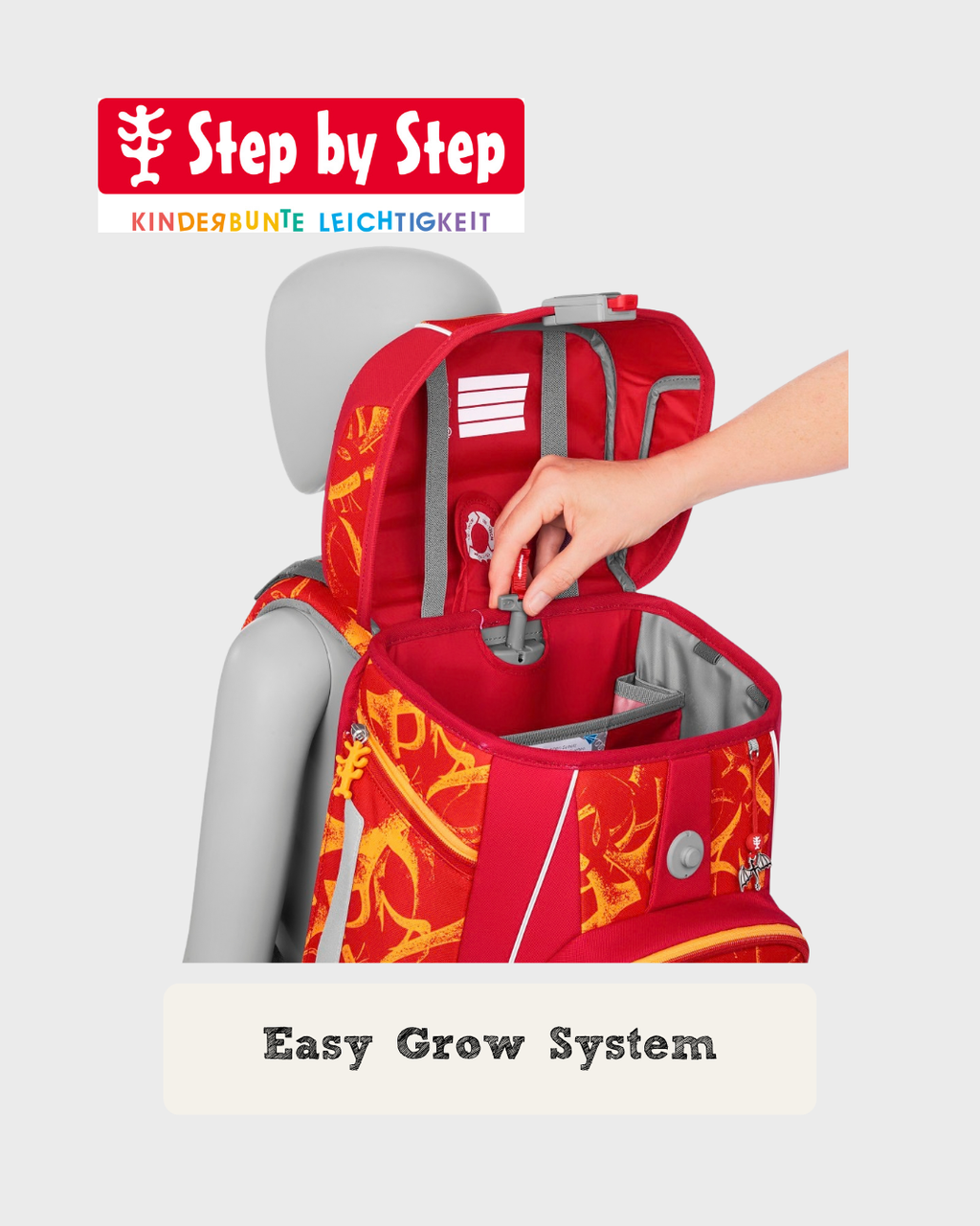 Step by Step SPACE Schulranzen-Set “Dragon Toro”, 5-teilig