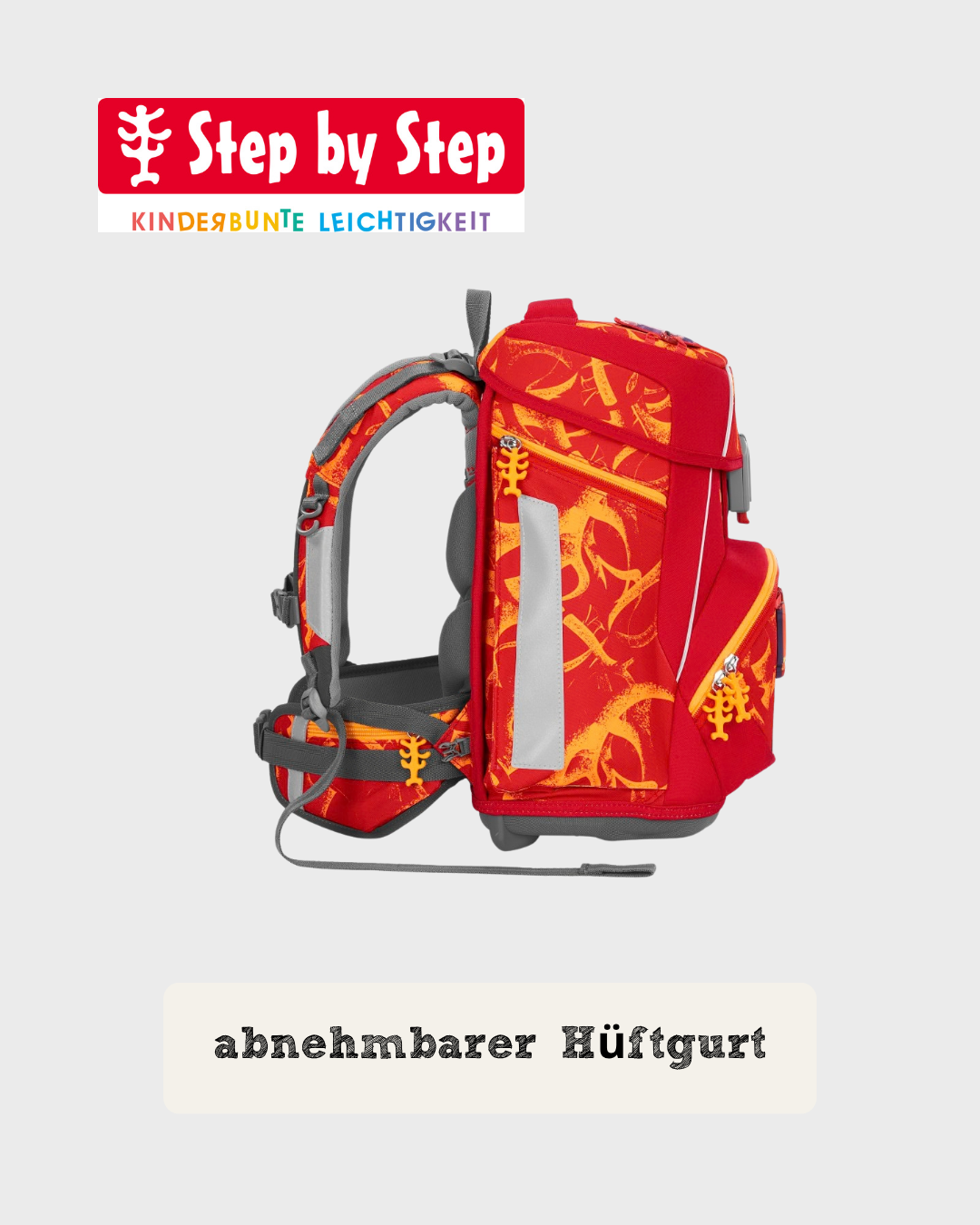 Step by Step SPACE Schulranzen-Set “Dragon Toro”, 5-teilig