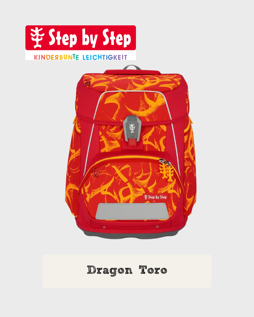 Step by Step SPACE Schulranzen-Set “Dragon Toro”, 5-teilig