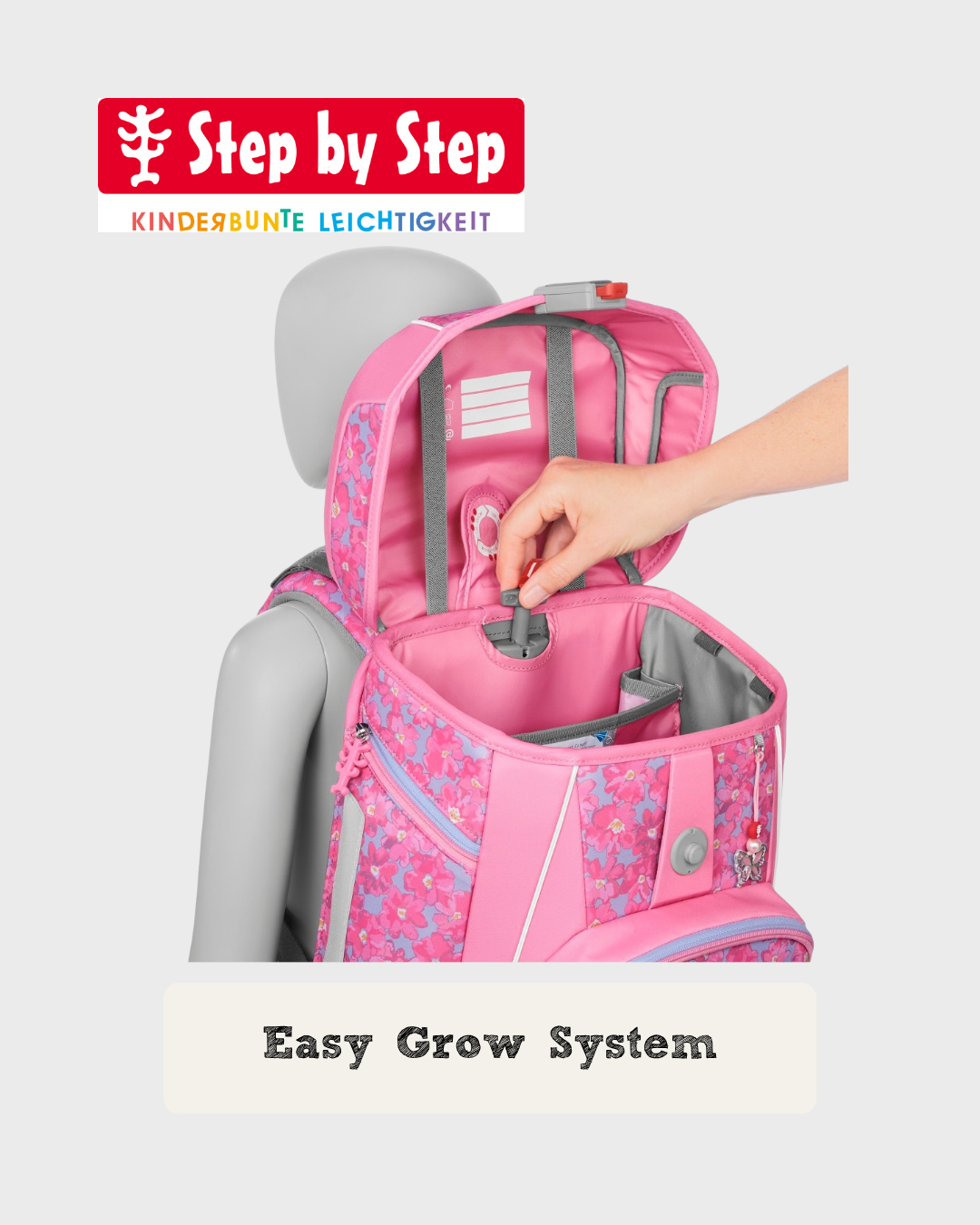 Step by Step SPACE Schulranzen-Set “Heart Luma”, 5-teilig