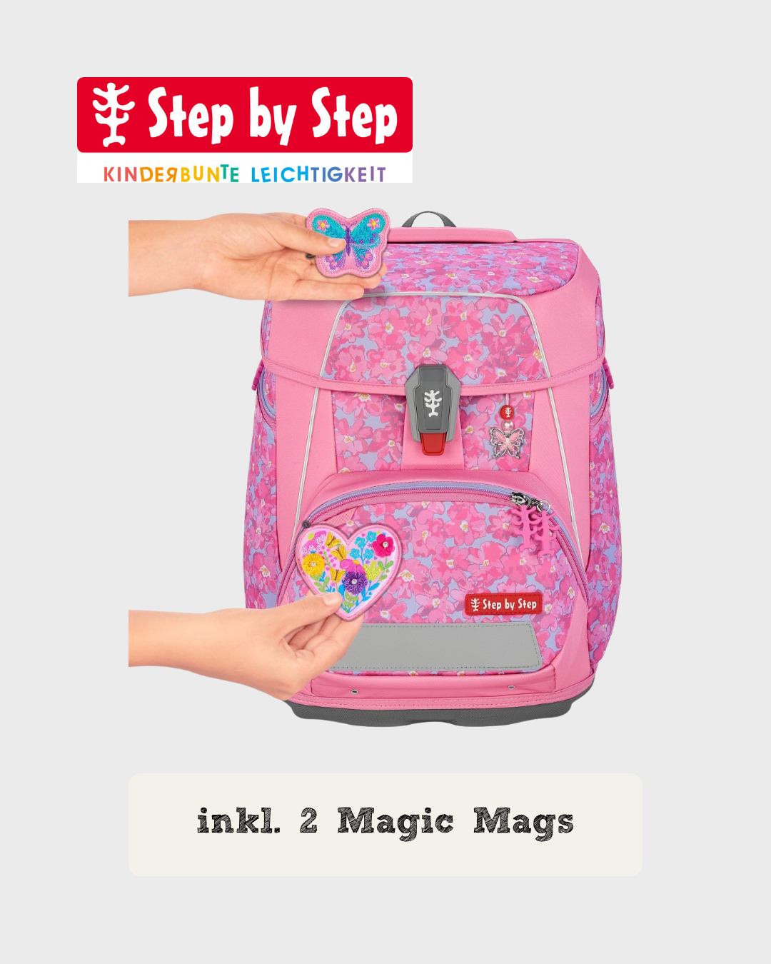 Step by Step SPACE Schulranzen-Set “Heart Luma”, 5-teilig