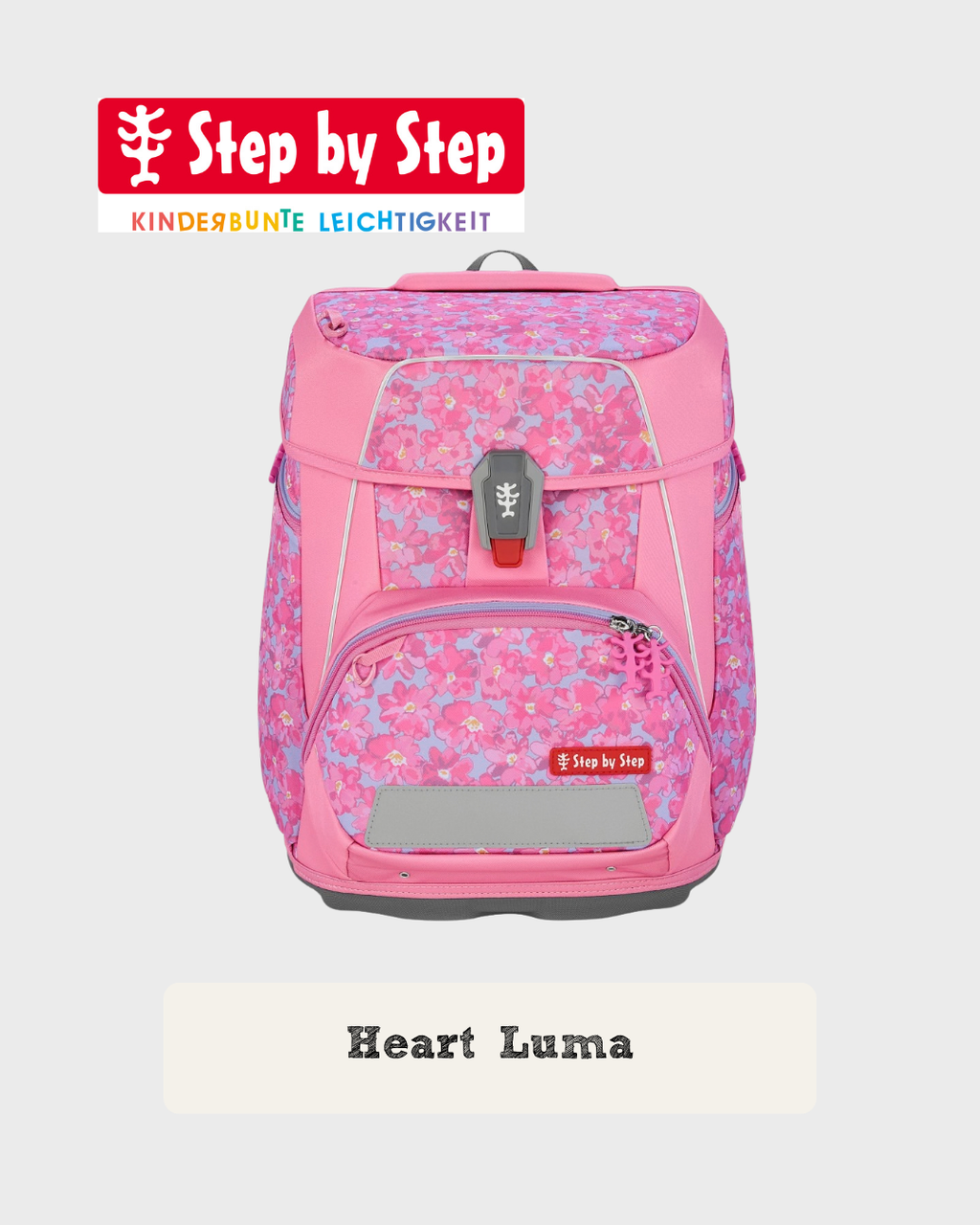 Step by Step SPACE Schulranzen-Set “Heart Luma”, 5-teilig