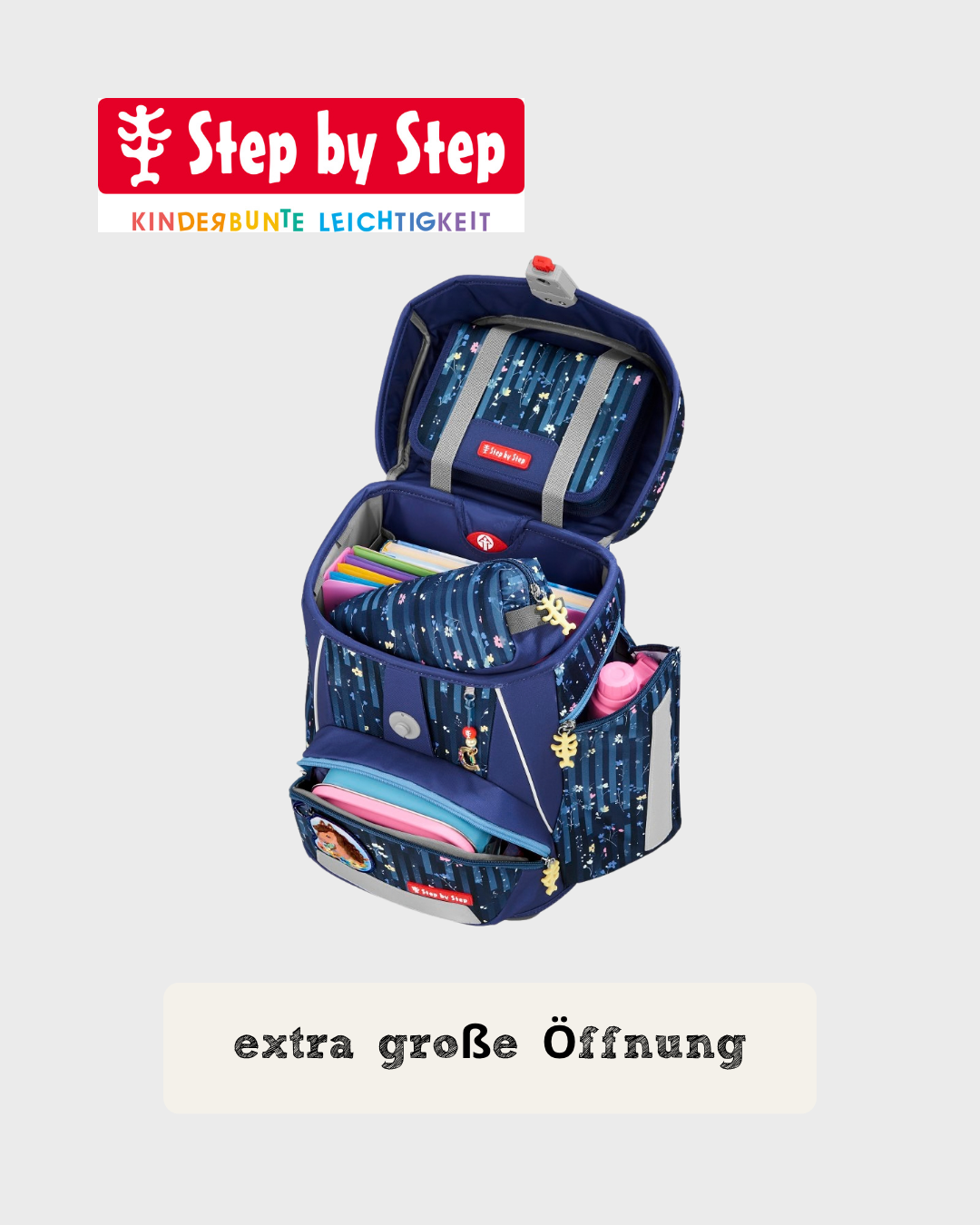 Step by Step SPACE Schulranzen-Set “Horse Mila”, 5-teilig