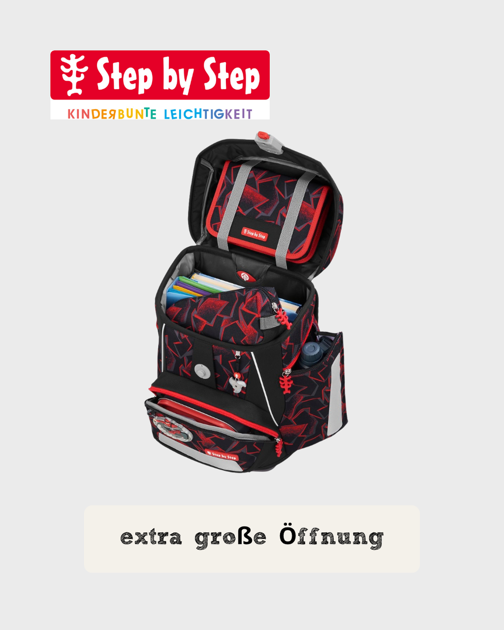 Step by Step SPACE Schulranzen-Set "Ninja Yuma", 5-teilig