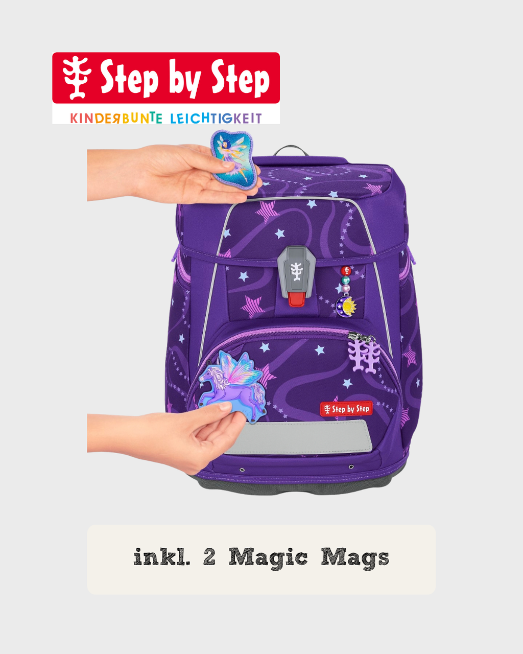 Step by Step SPACE Schulranzen-Set "Pegasus Emily", 5-teilig