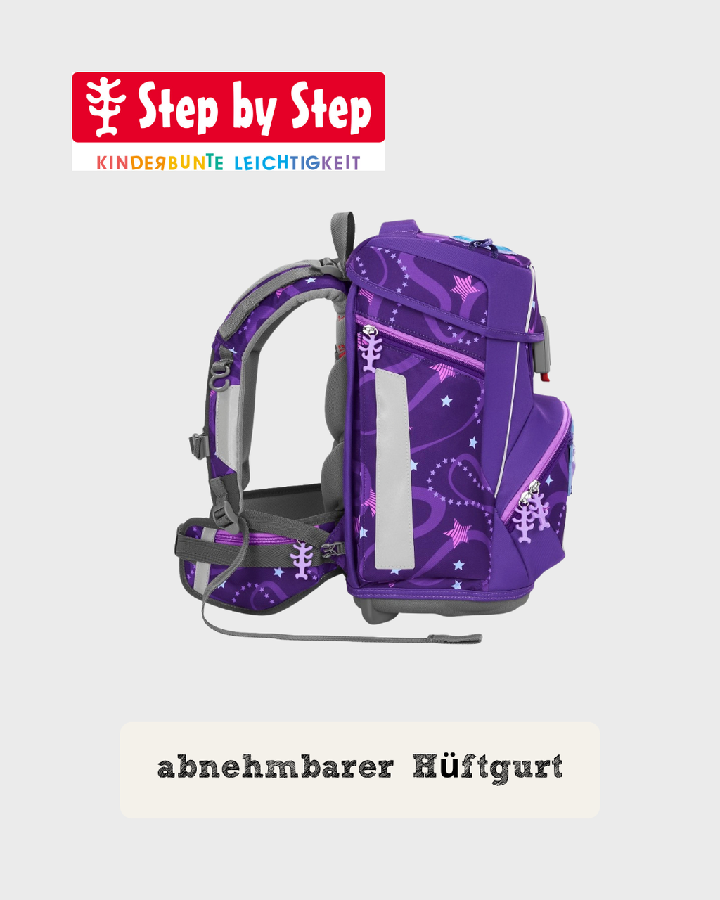 Step by Step SPACE Schulranzen-Set "Pegasus Emily", 5-teilig