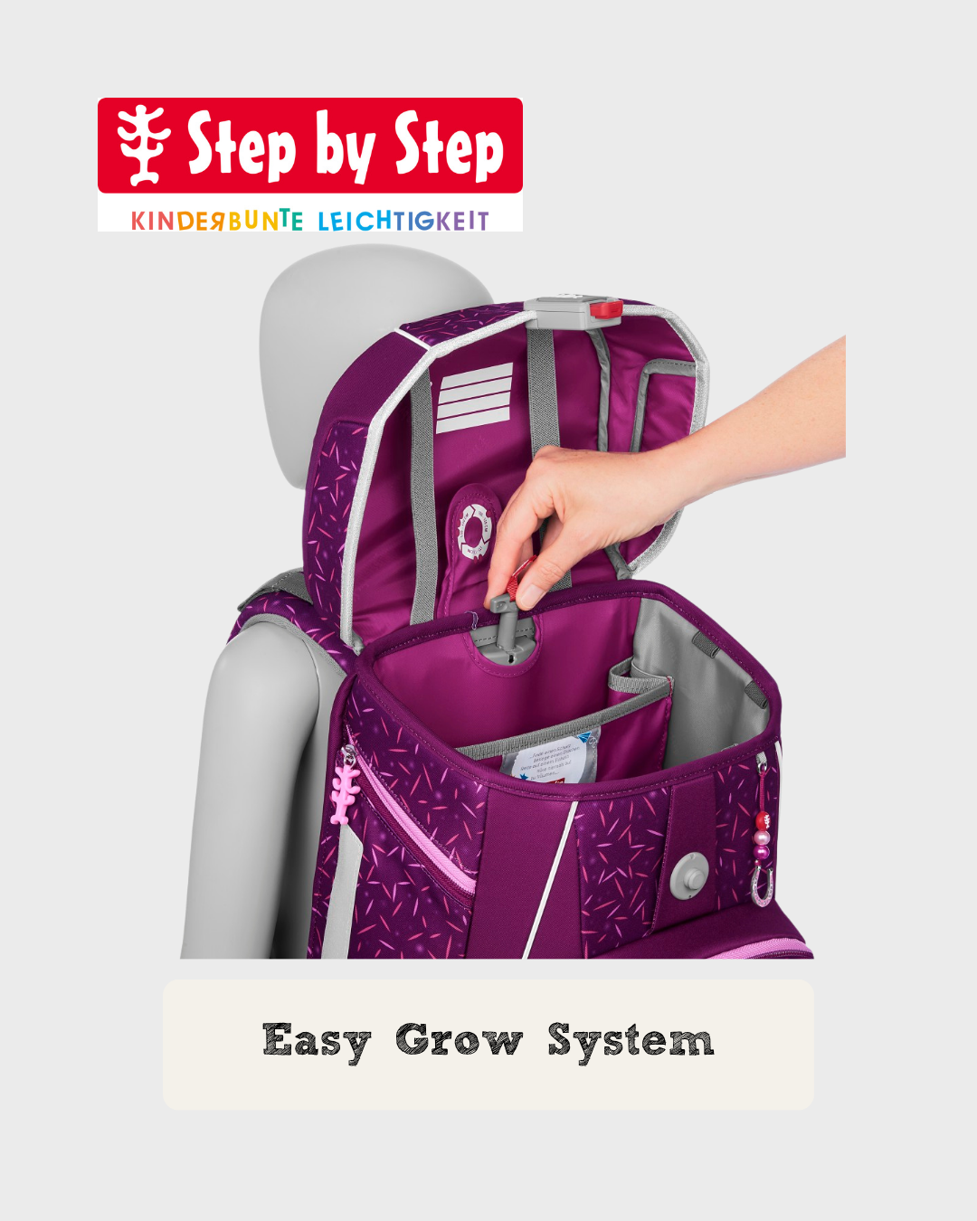 Step by Step SPACE Schulranzen-Set "Pretty Unicorn Nuala", 5-teilig