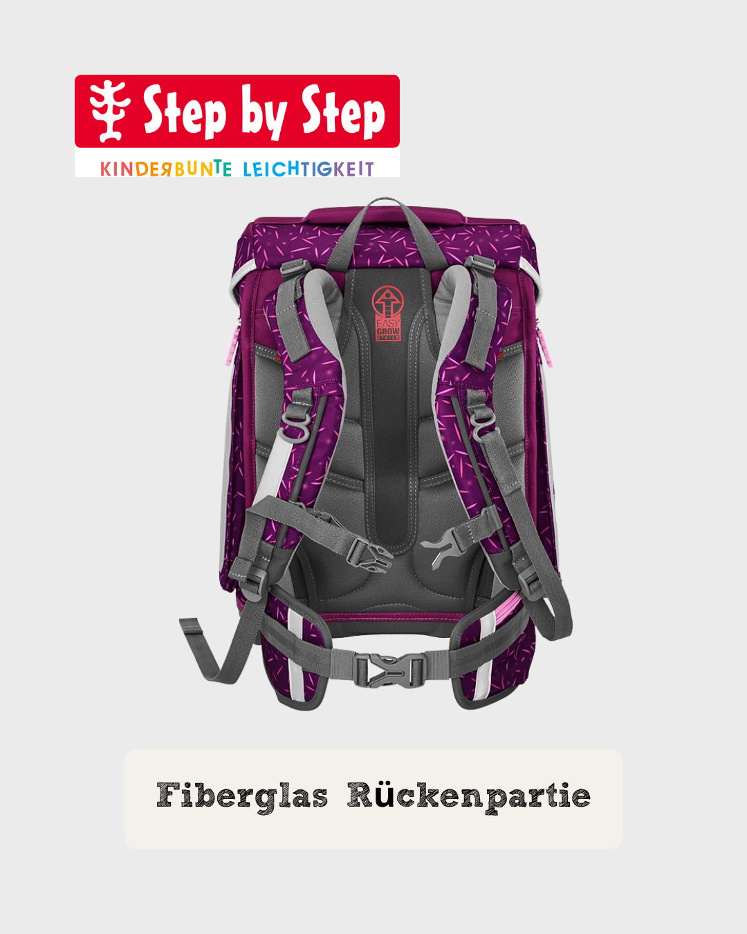 Step by Step SPACE Schulranzen-Set "Pretty Unicorn Nuala", 5-teilig