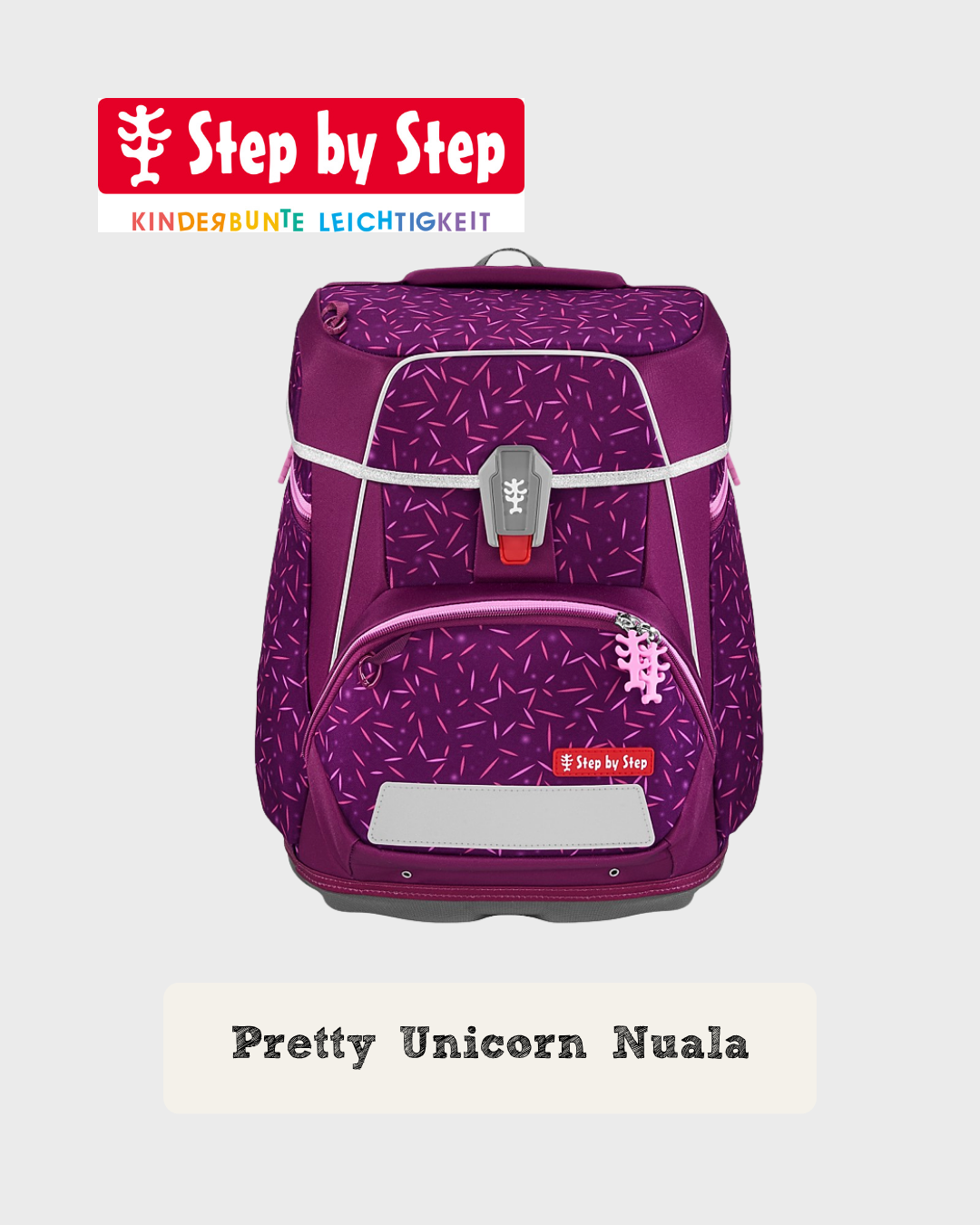 Step by Step SPACE Schulranzen-Set "Pretty Unicorn Nuala", 5-teilig