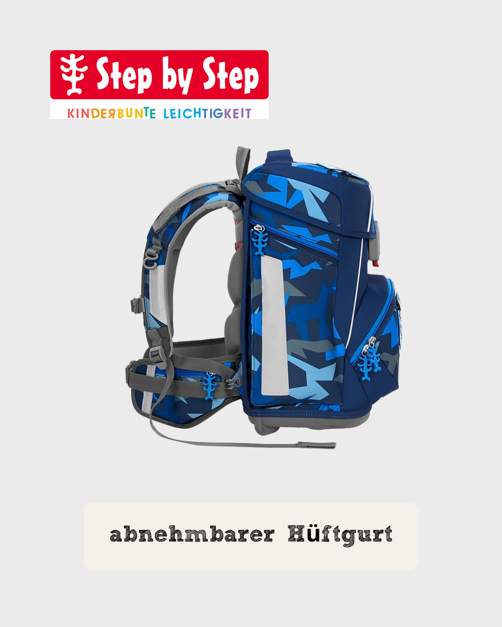 Step by Step SPACE Schulranzen-Set “Snow Leopard Arko”, 5-teilig
