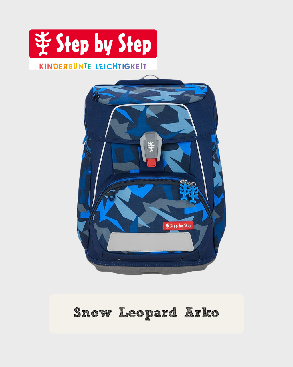 Step by Step SPACE Schulranzen-Set “Snow Leopard Arko”, 5-teilig