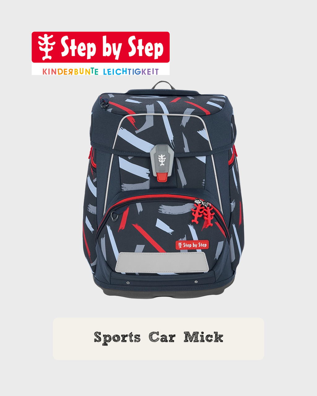 Step by Step SPACE Schulranzen-Set "Sports Car Mick", 5-teilig