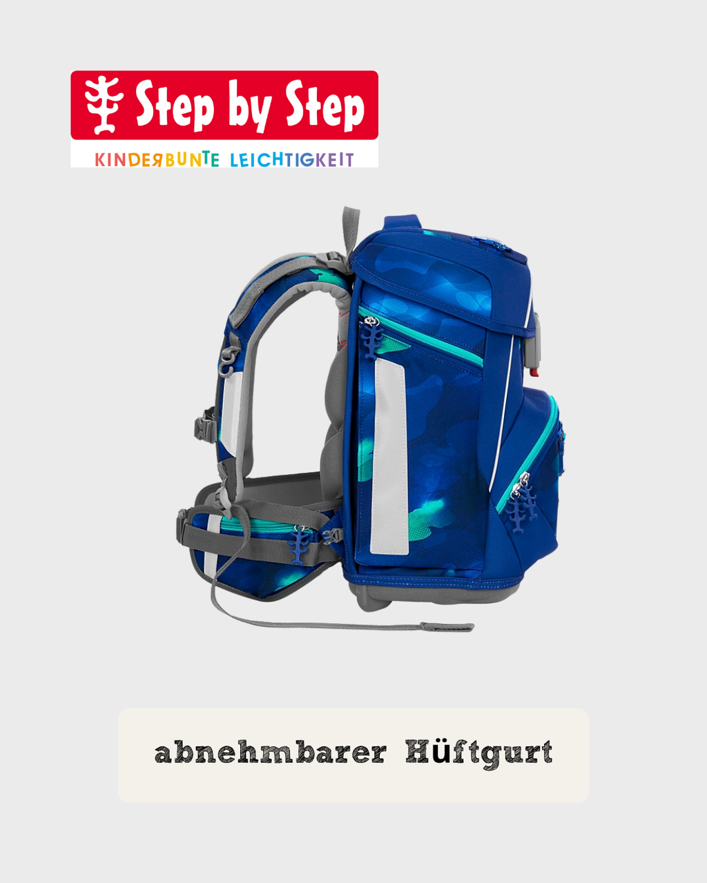 Step by Step SPACE Schulranzen-Set “Starship Juno”, 5-teilig