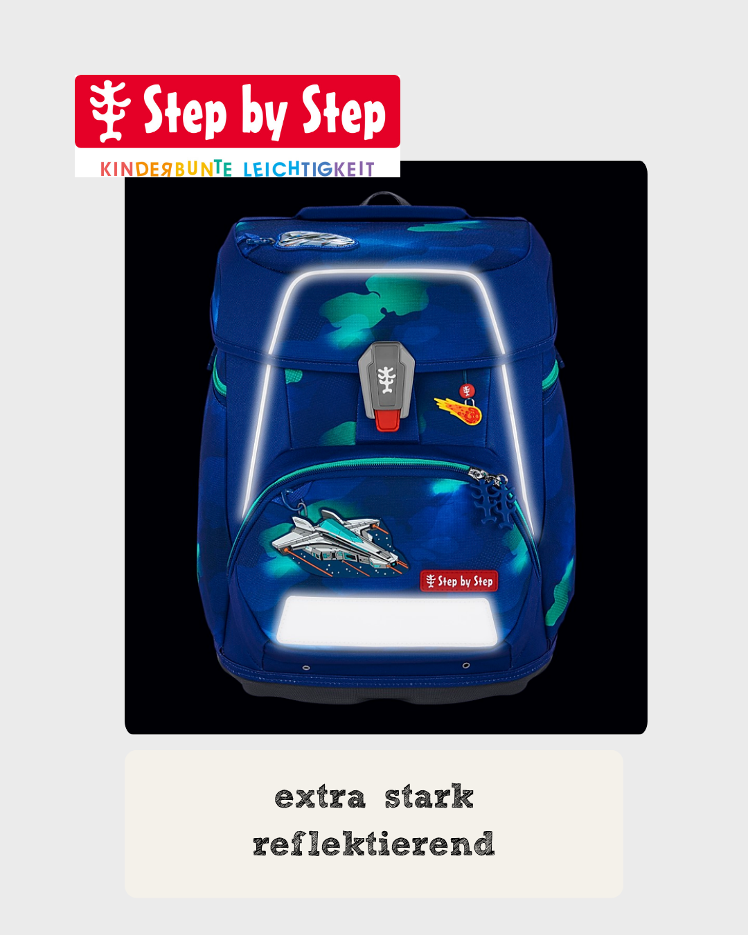 Step by Step SPACE Schulranzen-Set “Starship Juno”, 5-teilig