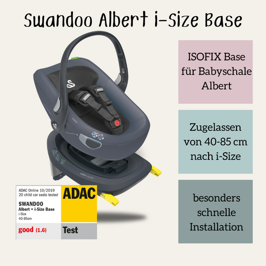 Swandoo Albert i-Size + Basisstation
