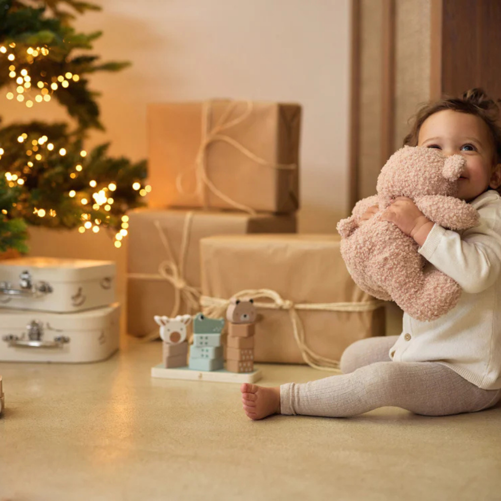 Jollein Kuscheltier Teddybär Wild Rose