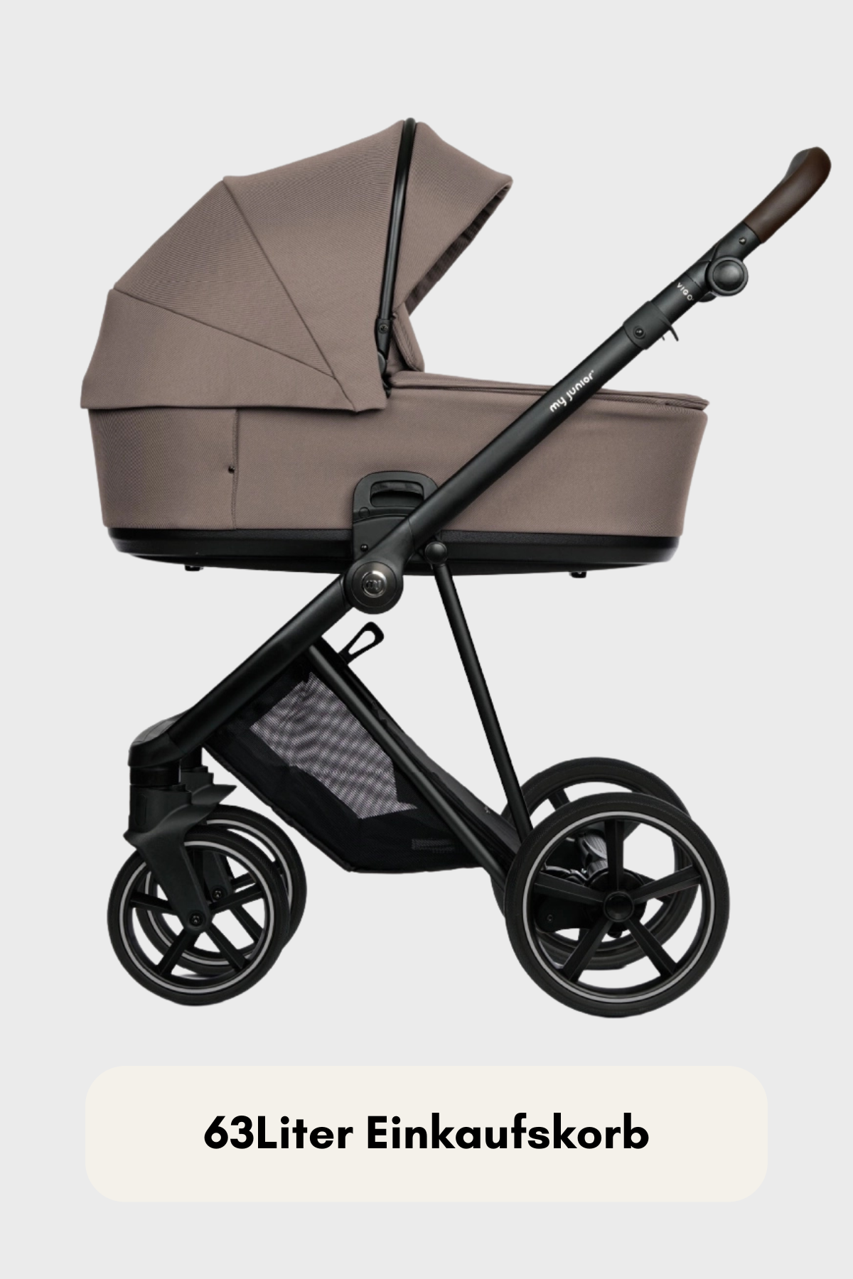 XXL-Einkaufskorb des my junior® VIGO² – viel Stauraum für Einkäufe und Babyutensilien