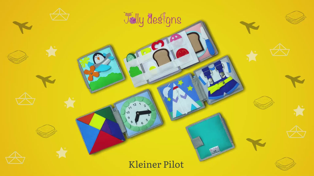 Quiet Book - Little Pilot