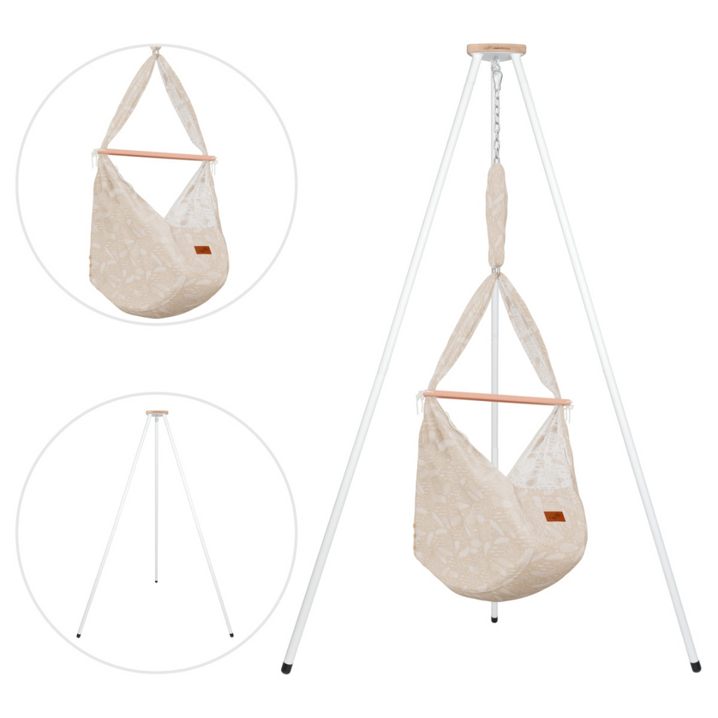 Federwiege Set inkl. Gestell Tipi