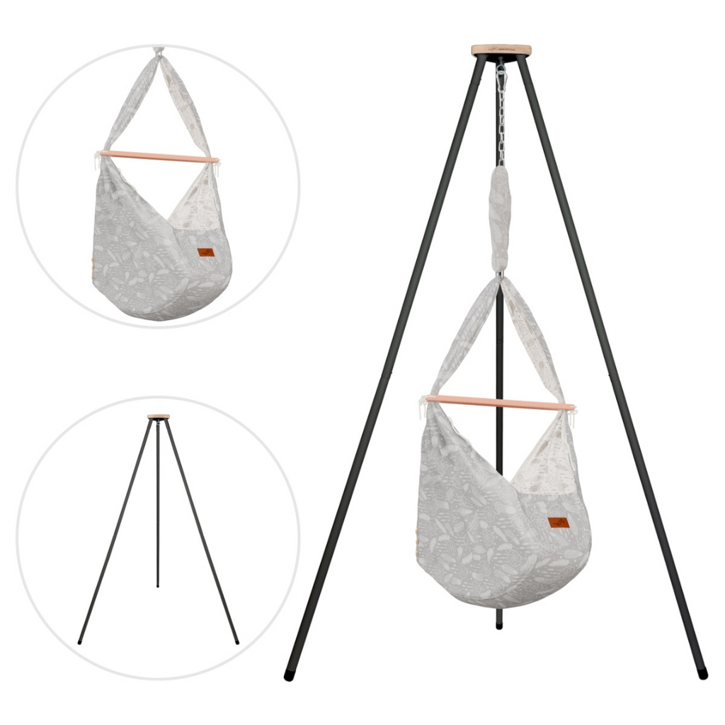 Federwiege Set inkl. Gestell Tipi